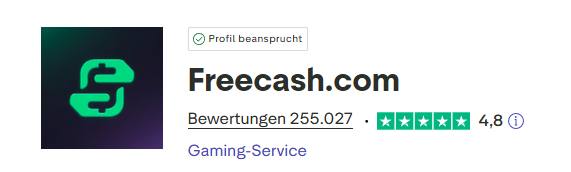 Freecash Trustpilot