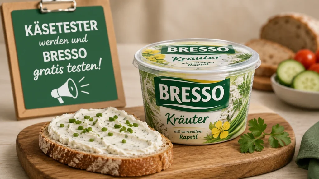 Bresso Bresso gratis testen bei der Käsetester-Community – Aktion beendet