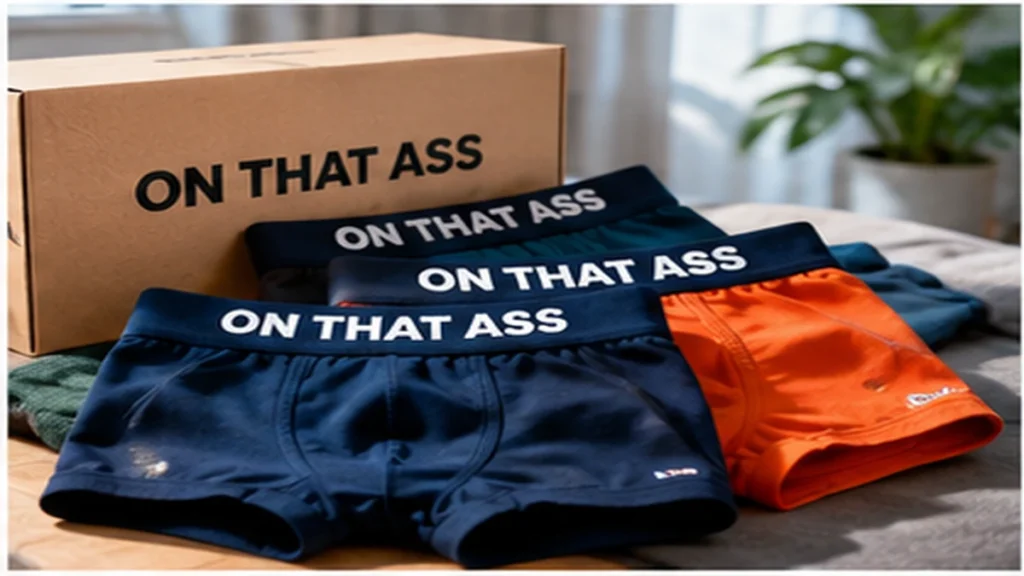 ON THAT ASS ON THAT ASS: Erste Boxershorts gratis zum Probe-Abo