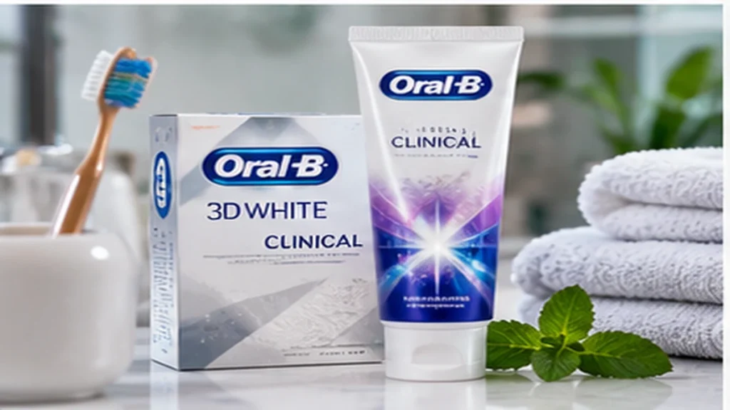 Oral-B Oral-B Pro 3D White Clinical Intensive Whitening gratis ausprobieren