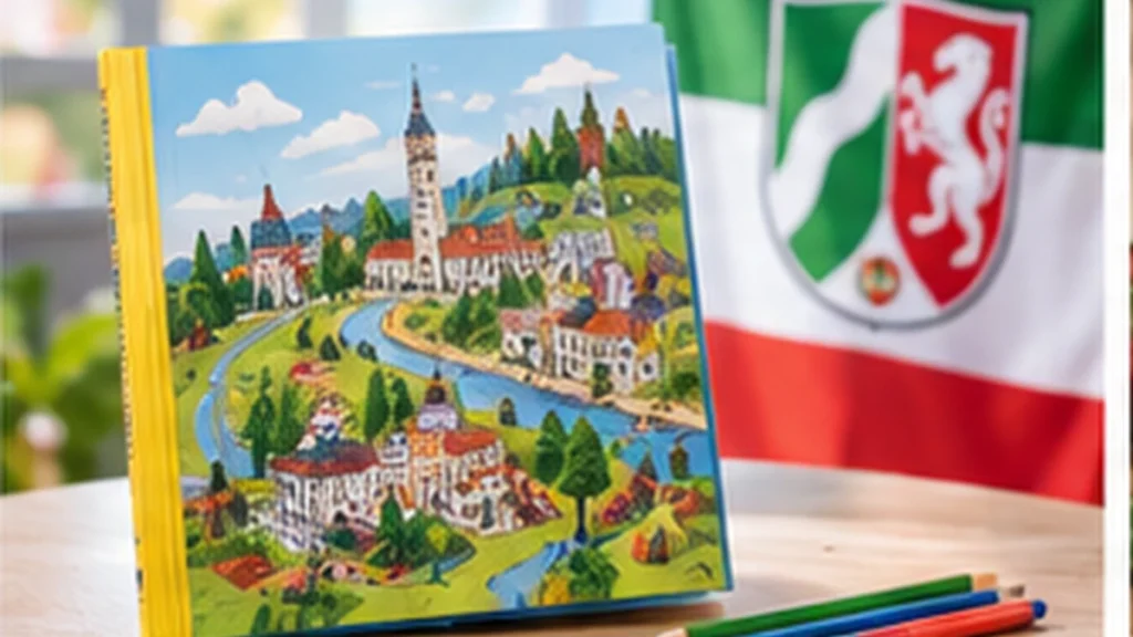 Land Nordrhein-Westfalen Mini-Wimmelbuch „Mein Nordrhein-Westfalen“ kostenlos bestellen