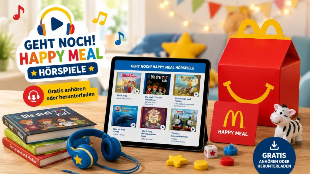 McDonald's Happy Meal Happy Meal Hörspiele kostenlos anhören