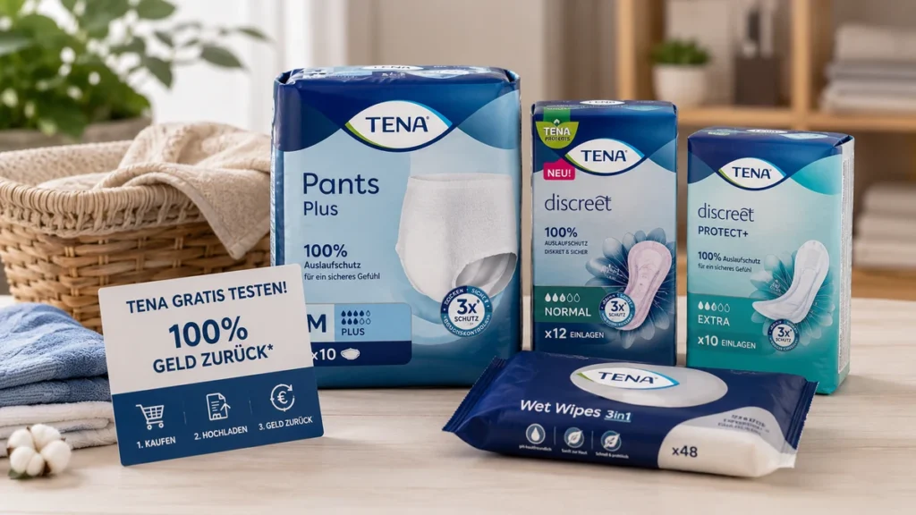 TENA TENA gratis testen – 100 % Geld zurück
