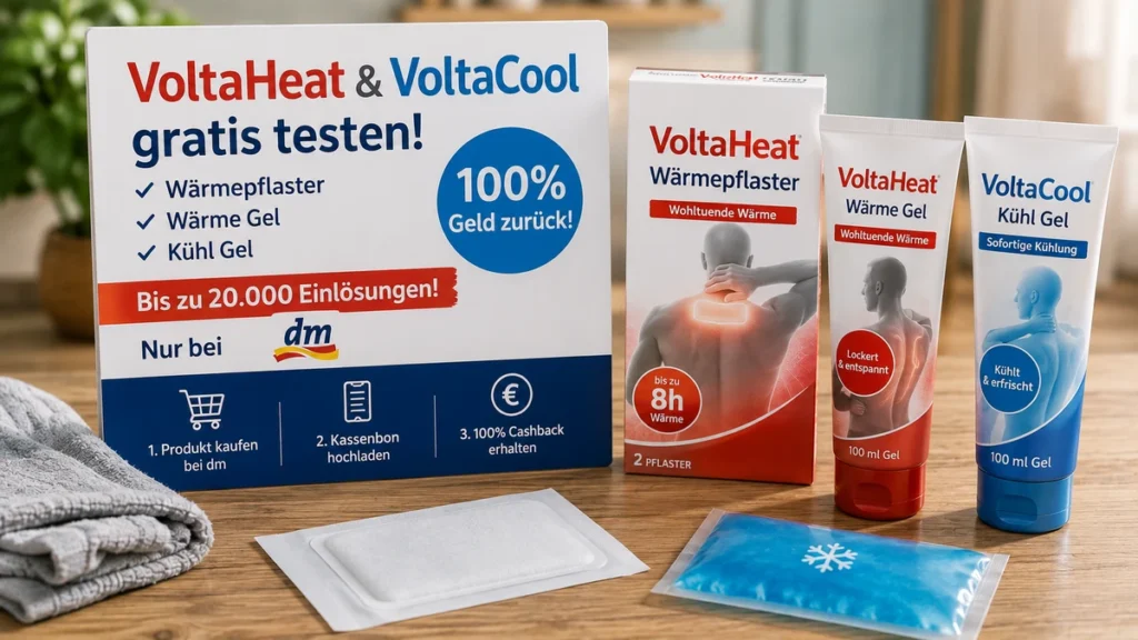 VoltaHeat & VoltaCool VoltaHeat & VoltaCool gratis testen: 100 % Geld zurück bei dm