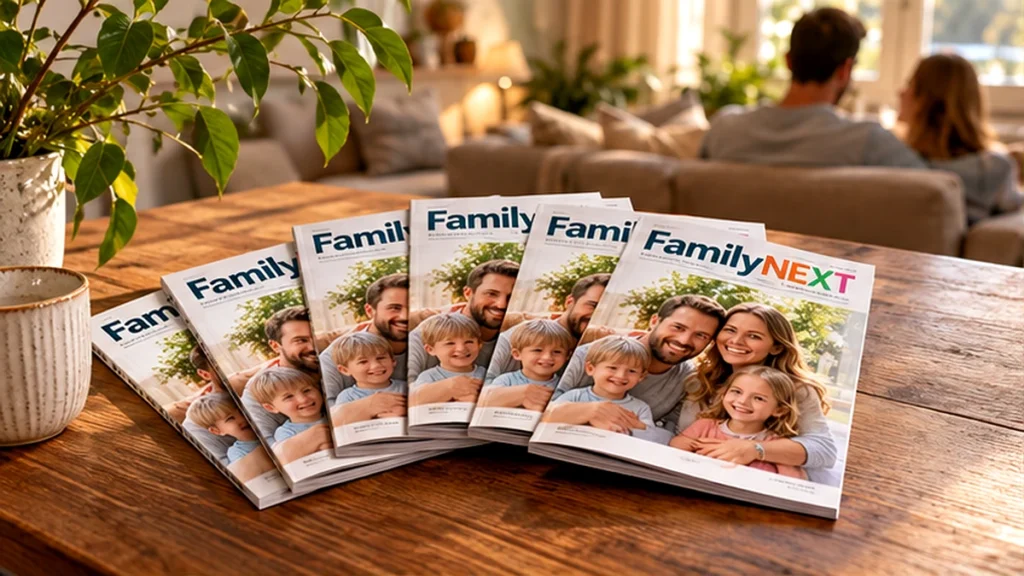 FamilyNEXT FamilyNEXT: 5 Verteilhefte gratis bestellen