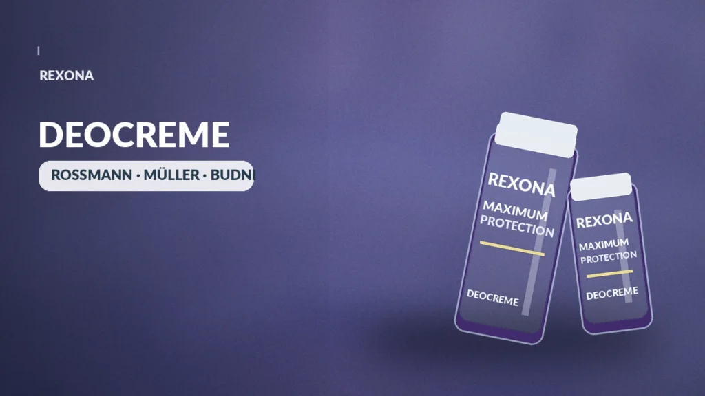 Rexona Rexona Deocreme: Cashback bei Rossmann, Müller und Budni