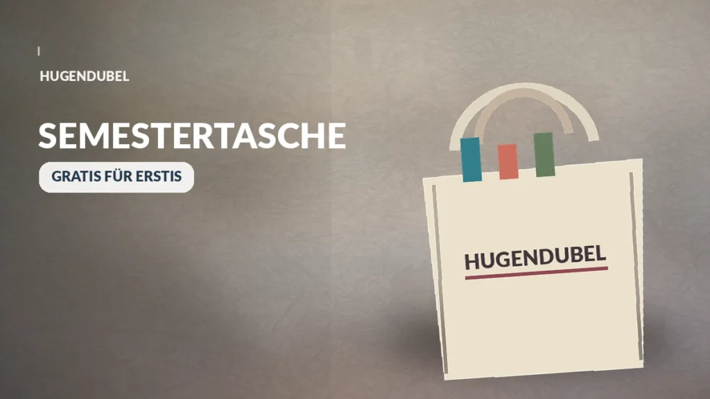 Hugendubel Hugendubel Semestertasche gratis für Erstsemester 2026