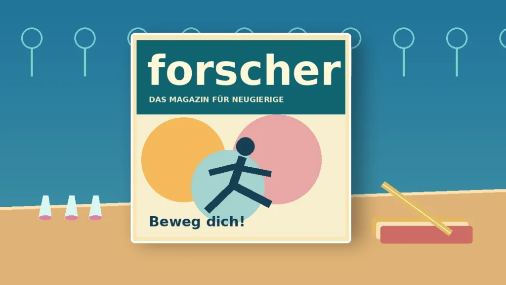 Bundesministerium für Forschung, Technologie und Raumfahrt (BMFTR) forscher: Herbstmagazin 2026 „Beweg dich!“ kostenlos als PDF